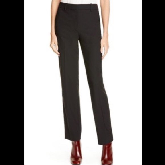 trousers with stripes down the side